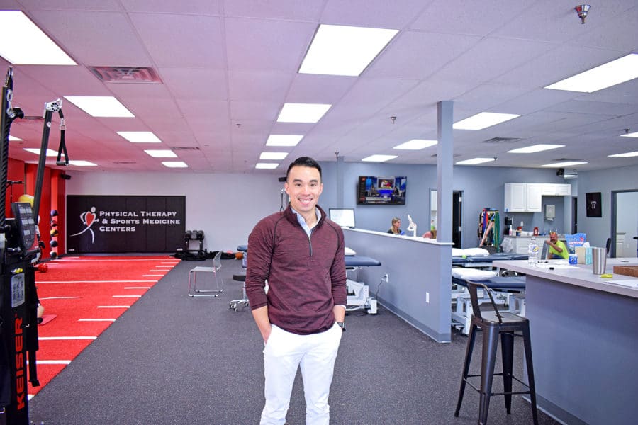 Brian Vo, Partner at PTSMC Windsor, new clinic space