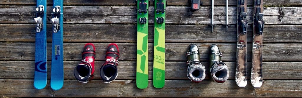 photo of ski gear