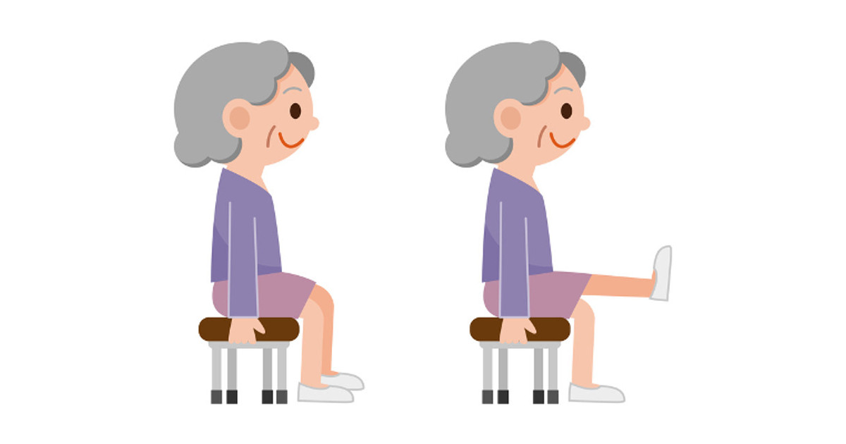 senior citizen exercise clip art