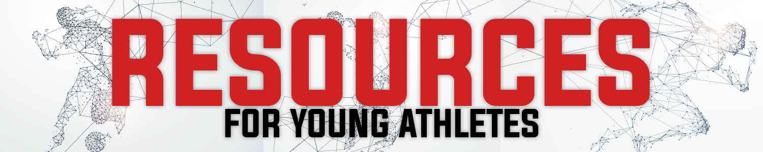 Resources for young athletes header