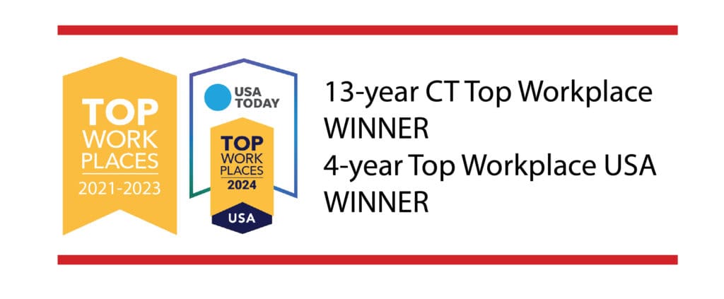 Physical Therapy & Sports Medicine Centers (PTSMC) has been a Top Workplace CT for 13 years and a Top Workplace USA for 4 years
